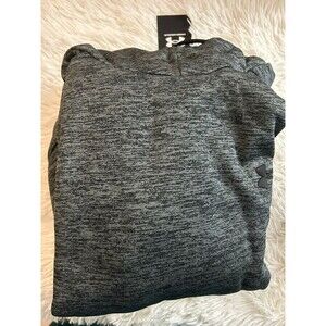 New Under Armour Gray Twist Fleece Hoodie Jacket Men's 2XL Plus Size